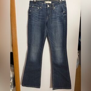 Levi's Indigo Flare Jeans